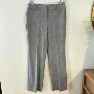 BCX Dress Pants Gray Heathered Stretch Pockets‎ Lined Size 13 Career Business